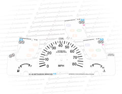 1991-1998 Mitsubishi Minicab - 80 MPH