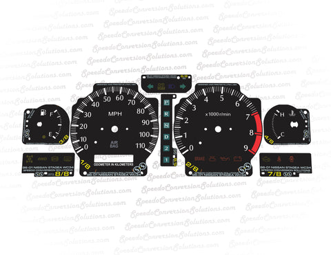 1996-2001 Nissan Stagea WC34 - 110 MPH